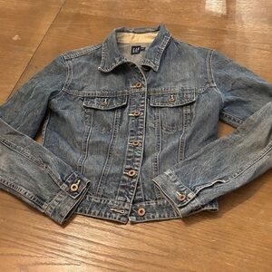 GAP Women's Denim Blue Jacket